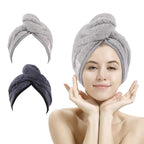 M-bestl 2 Pack Hair Drying Towels, Anti-frizz Hair Towel Wrap, Absorbent by awesomeOralcareproduct