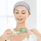 Chuangdi 3 Pieces Spa Headband for Women Facial Makeup Headband Soft Terry - Image 5