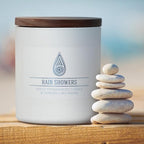 Carolina Rain Showers Scented Candle, 16 oz Wellness Relaxing Aromatherapy - Image 4