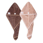 M-bestl 2 Pack Hair Drying Towels, Hair Wrap Towels, Absorbent Microfiber Hair - Image 5