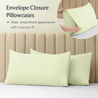 LuxClub 5 PC Sheet Set Bed Sheets Deep Pockets 16" Eco Friendly Wrinkle Free - Image 7