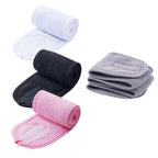 4 PCS Facial Spa Headbands， Makeup Shower Bath Wrap Sport Headband Terry Cloth by TDHDIKE