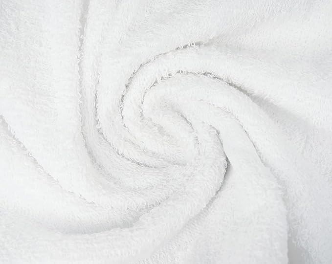 CH White Bath Towels Bulk Pack of 36 – Pure Cotton Lightweight & Absorbent - Image 4