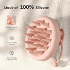 Sndyi Silicone Scalp Massager Shampoo Brush, Hair Scrubber - Image 2