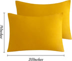 NTBAY Toddler Pillow Cases Set of 2, 2 Pack Brushed Microfiber 14x20 Pillow - Image 4