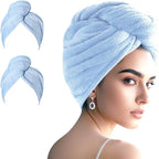 Microfiber Hair Drying Towel Wrap by Unknown