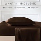 FreshCulture Satin Sheets Twin XL Bed Set - Image 3