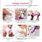 Facial Cleansing Brush 2 in 1Double-Sided Facial Cleaning Brush - Image 5