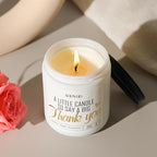 AOOVOO Candle - 9oz Soy Wax Candle, Lavender Scent - Thank You Gift - Image 7