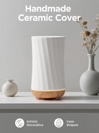 InnoGear 150ml Ceramic Oil Diffuser, Handcrafted Stone Essential Oil Diffuser - Image 2