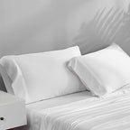 ACCURATEX Cooling Pillow Cases Set of 2, Rayon Derived from Bamboo, Breathable - Image 2