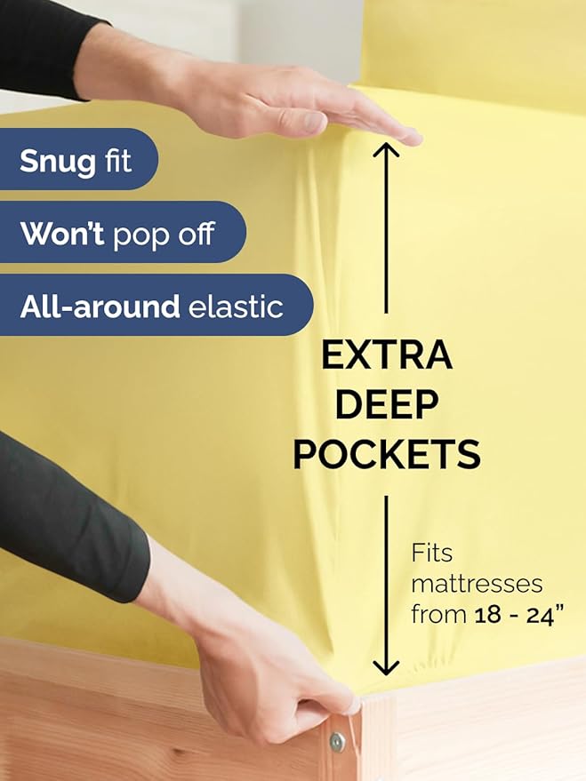 Extra Deep Cal King Sheet Set - Image 3