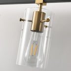 SOLFART Farmhouse Brass Bathroom Vanity Lights fixtures Over Mirror Vintage - Image 4