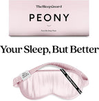 TheSleepGuard Pure Silk Sleep Mask Light Blocking Travel Essentials. Eye Masks - Image 6