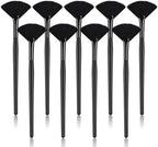 9 Pieces Facial Fan Mask Brushes, Soft Facial Applicator Brushes Tools by Maitys