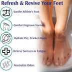 PediFix Soaking Crystals Foot Bath – 6 Packets – Therapeutic Foot Soak - Image 7