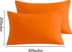 NTBAY Queen Pillow Cases Set, 2 Pack Brushed Microfiber 20x30 Inches, Stain - Image 3