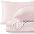 BEDELITE Flannel Sheets Full Size Pink by BEDELITE