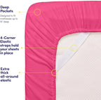 Queen Size Sheet Set with Built-in Sheet Straps - Image 5