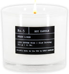 Lulu Candles | Fresh Linen | Luxury Scented Soy Jar Candle | Hand Poured in The by LULUCANDLES