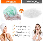 Loofah Bath Sponge, Novosun Mesh Pouf Shower Sponge Soft Exfoliating Shower - Image 2