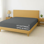Feather & Stitch Fitted Bottom Sheet Only Twin Size 500 TC-1 Piece 100% Cotton - Image 5