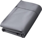 Cotton Flat Sheets Only, 600 TC 100% Cotton Flat Sheet Top Sheet Only, Full by ShunjieHome