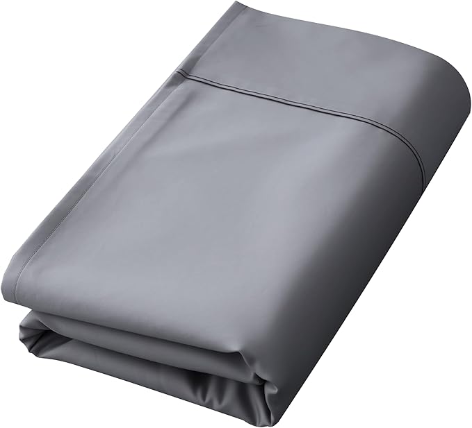 Cotton Flat Sheets Only, 600 TC 100% Cotton Flat Sheet Top Sheet Only, TwinXL by ShunjieHome
