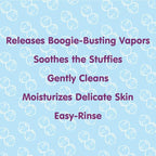 Boogie Kids Botanical Bubble Bath, Soothing Vapor, Made - Image 3