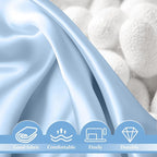 2 Pack 100% Pure Silk Pillowcase - Image 3