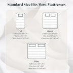 LuxClub Queen Sheet Set, 100% Viscose Derived from Bamboo Cooling Sheets - Image 7