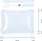 Homiest Ruffle Satin Pillowcase - Image 3