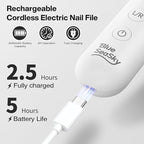Professional Electric Nail Drill 2000mAH Portable Cordless Electric Nail File - Image 3