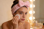 Casoty 12 Pcs Pink Spa Headband, Makeup Headband - Image 4