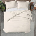 Kotton Culture 3 Pc 120"x120" Duvet Cover Set Super King Plus/Super Oversize by KottonCulture