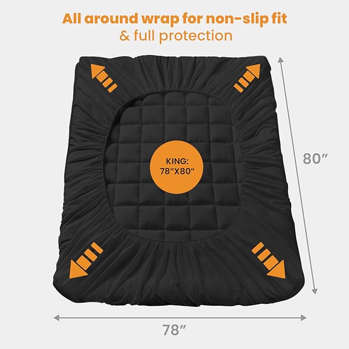 MATBEBY King Size Mattress Pad - Image 5