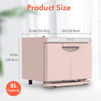 TASALON 8L Towel Warmer Hot Cabinet Box, Aluminum Inner Chamber, Removable Tray - Image 6