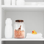 BKYFPQ 2Pcs 74 oz Glass Bath Salts Jar, Bath Salt Container - Image 3