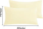 NTBAY King Pillow Cases Set of 2, 2 Pack Brushed Microfiber 20x36 Pillow Cases - Image 3