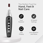 UTILYZE PediLux Pro Professional Manicure Pedicure Kit, Thick Toenail Grinder - Image 7