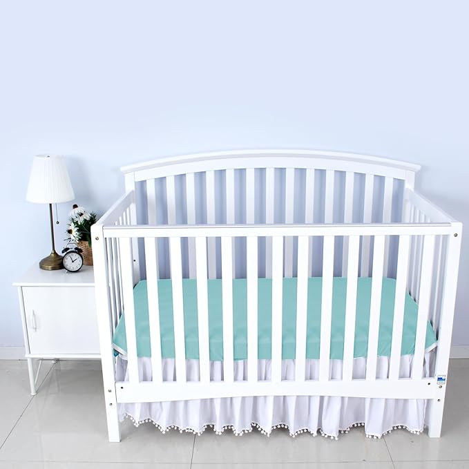 Biloban Crib Sheets Fitted, 2 Pack Crib Sheet Fits - Image 4