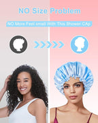 Aquior Shower Caps, Reusable Shower Cap - Image 4