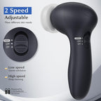 COSLUS Facial Cleansing Brush Silicone Face Scrubber: 7 in 1 FBS-D Electric - Image 5