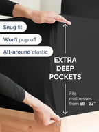 Extra Deep Twin Sheet Set - Image 4