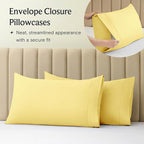 LuxClub 3 PC Twin Sheet Set, Deep Pockets Wrinkle Free Cooling Bed Sheets Hotel - Image 7