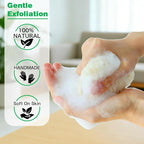 pisdoplop Natural Loofah Exfoliating Body Sponge Scrubber, 5 inch-Long Organic - Image 3