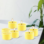 100 Pack Clear Tea Lights Candles Bulk, Summer Citronella Candle Outdoor and - Image 7