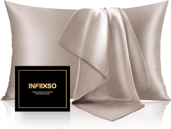 INFIIXSO Mulberry Silk Pillowcase by INFIIXSO