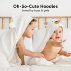 KeaBabies Hooded Baby Towel for Newborn - Image 7