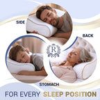 Royal Therapy 4-Layer King, Contour Pillow, Side Sleeper Pillow, Orthopedic - Image 7